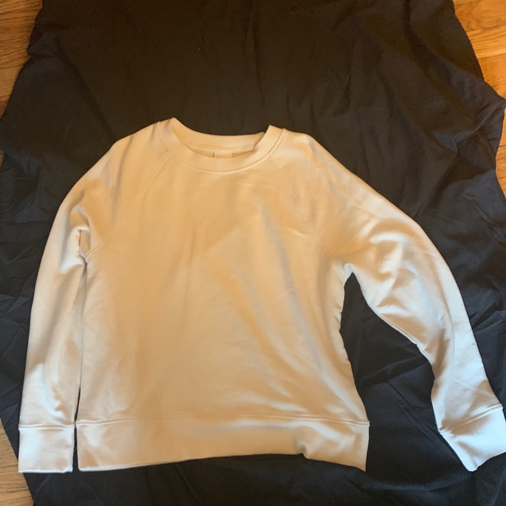 Soft cream sweatshirt